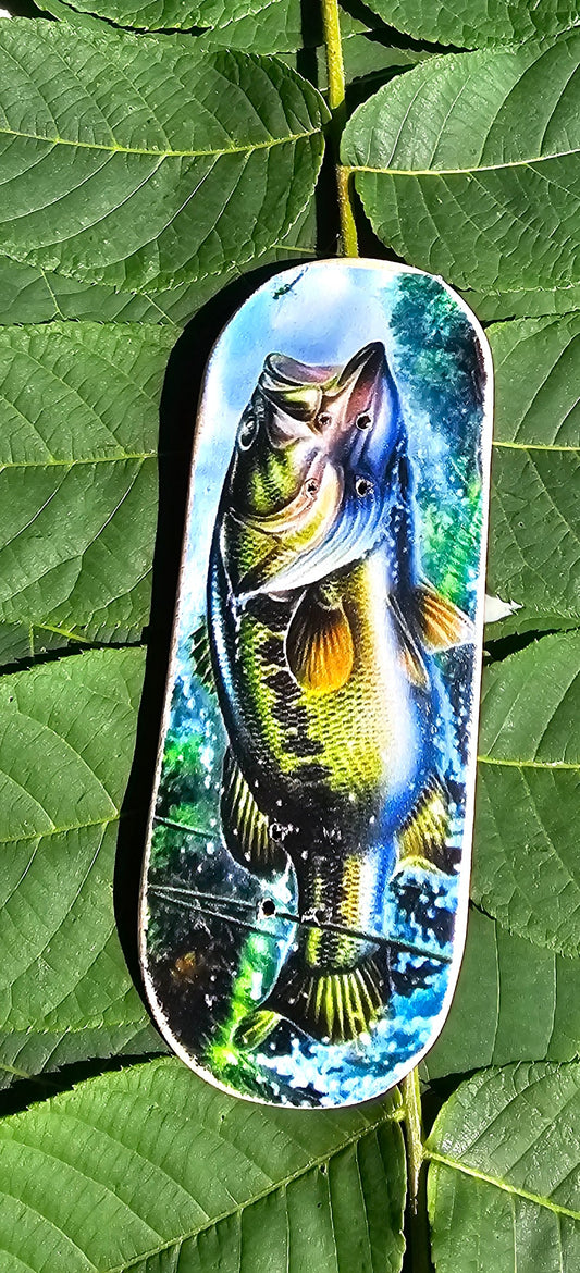 Bass fish fingerboard