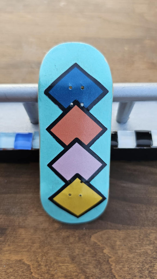 Diamond shape design fingerboards